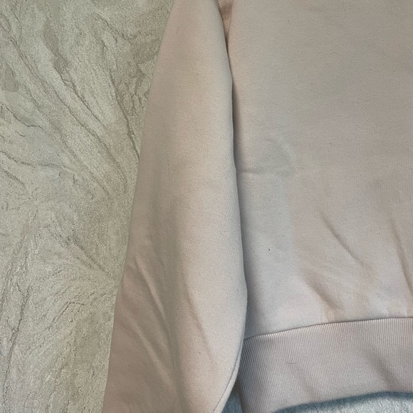 TNA Perfect 1/4 Zip Sweatshirt in Light Pink - Picture 3 of 7